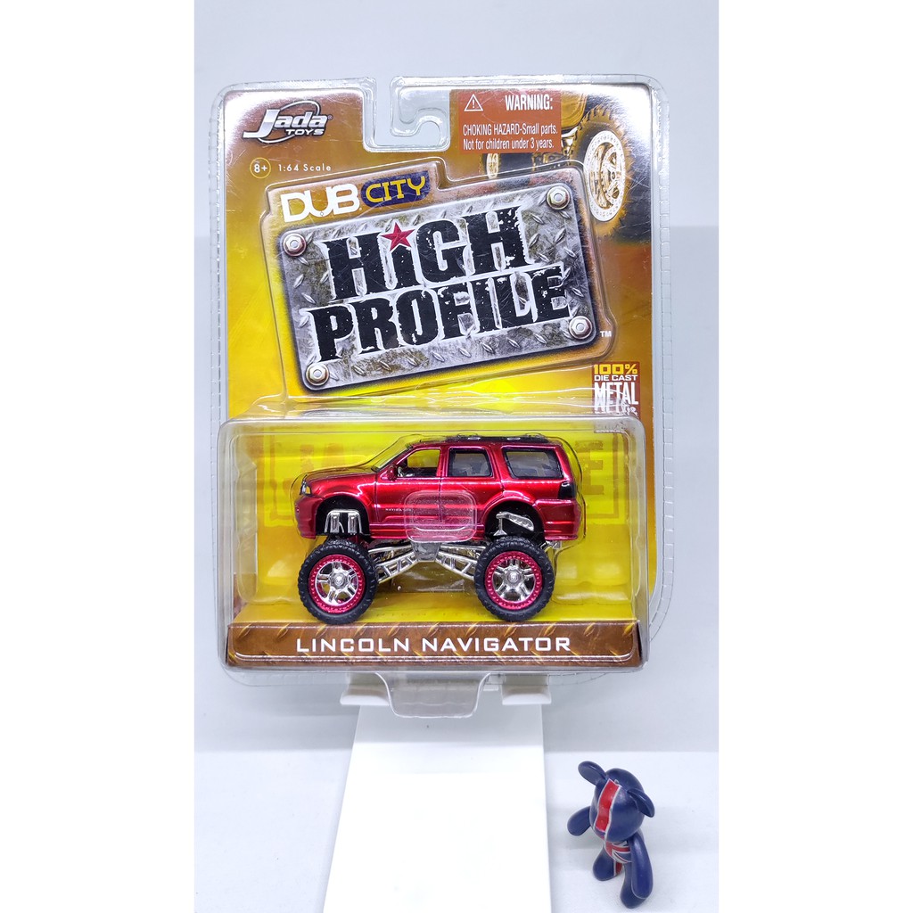 Jada 1:64 Dub City Lincoln Navigator High Profile Red