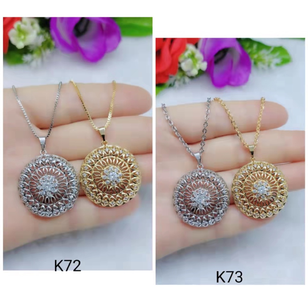 Kalung xuping permata lapis emas perhiasan K70-73