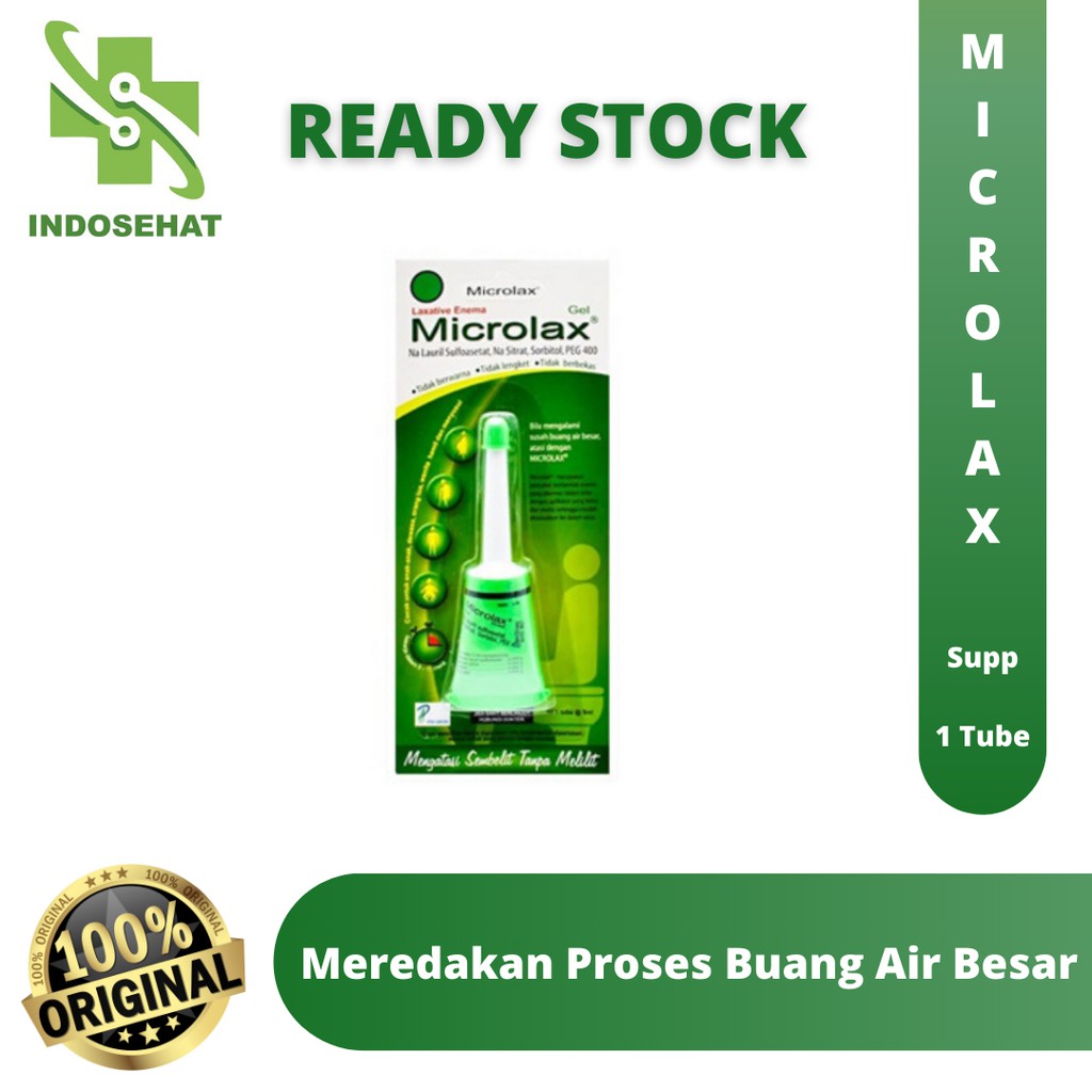 Microlax Supp 1 tube