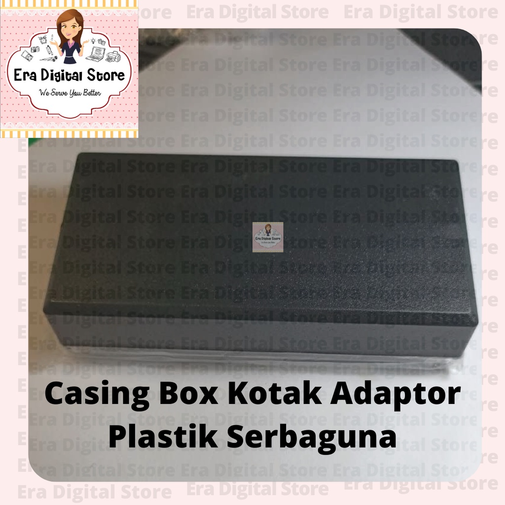 Casing Box Kotak Adaptor Plastik Serbaguna