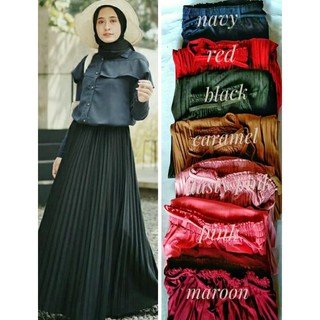  COD READY ROK PLISKET CELANA  PLISKET navy maroon 