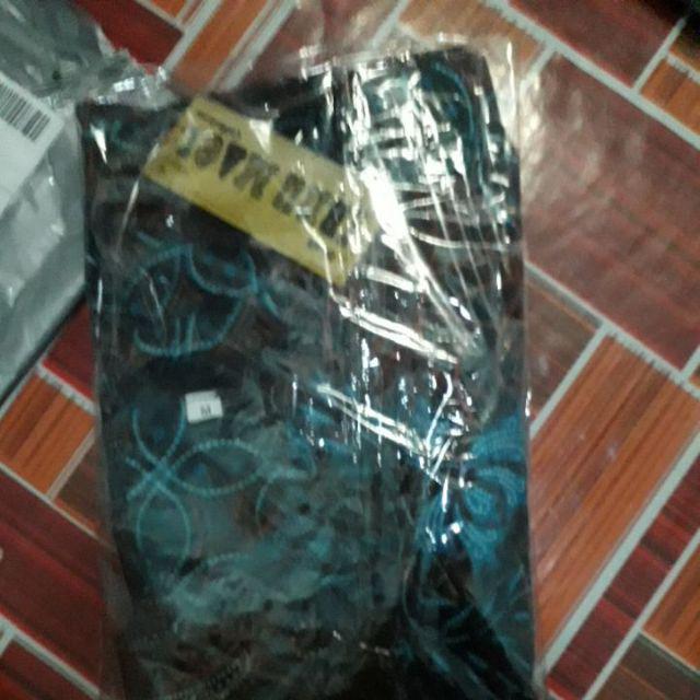 Distro Batik Hrb026 Kenongo Kemeja Tosca Panjang Pekalongan Padi M L Xl Sogan Halus Kemeja Batik Hrb