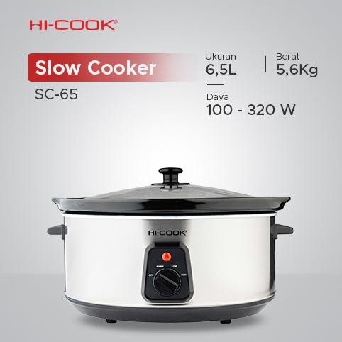 Hi-Cook Slow Cooker Sc-65 - Promo 