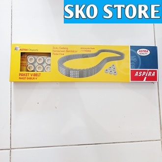 Vbelt H2-231PA-KZR-1200 Aspira Vanbelt Vanbel V belt Vbelt Set + Roller V Belt VARIO 125 FI Original Murah