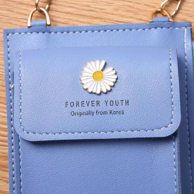 ( Fy ) Dompet Pocket Tempat Hp Wanita Dompet Multifungsi Tas Selempang Wanita Import Foreveryoung