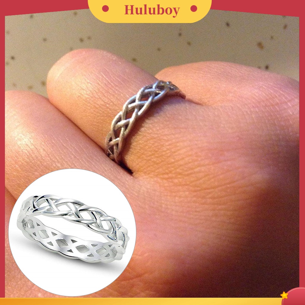 Hu Hu Hu Hu Hu Alat Bantu Pasang Kacamata♡ Cincin Pernikahan Desain Simpultulisan Forever Tahan Lama Menarik Untuk Priawanita