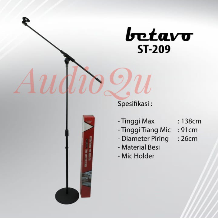 Stand Mic Betavo ST209/ ST 209 Original