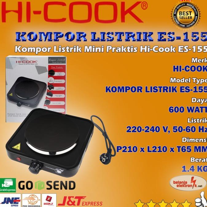 Kompor listrik/ Kompor Listrik Mini Hi-Cook ES-155 | KOMPOR LISTRIK