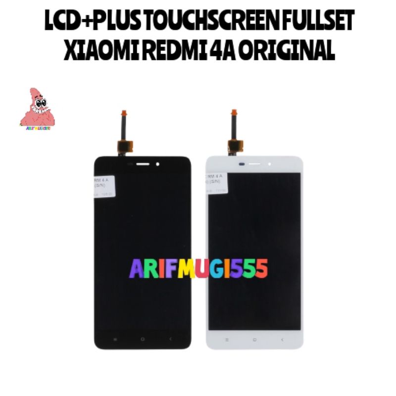 LCD FULLSET+TOUCHSCREEN XIAOMI REDMI 4A ORIGINAL