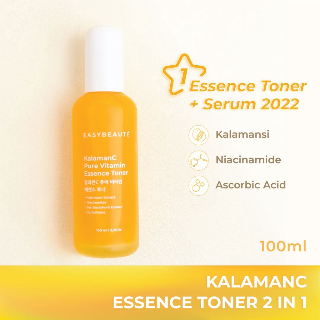 Easybeaute KalamanC Pure Vitamin Essence Toner 100ml - Brightening Skin / Kalapack