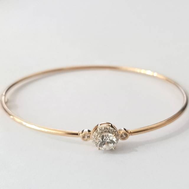 Gelang emas kuning kadar 700 - PESANAN LILI JALILAH - KARAWANG