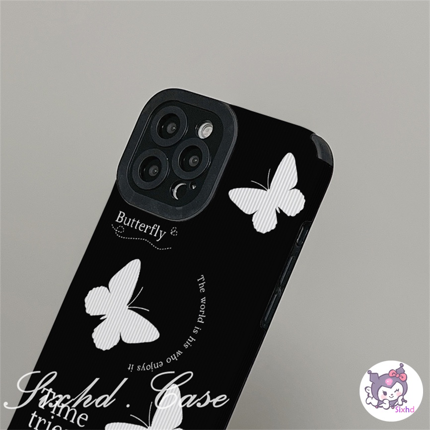 Casing OPPO A57 A76 A96 A95 A94 A74 A55 A54 A16 A15 A53 A33 A32 A31 A5s A3s A5 A9 Reno 8Z 7Z 6Z 5Z 6 5 F11 F9 Pro Fashion Advanced Simple Butterfly Phone Case Soft Silicon Protective Cover