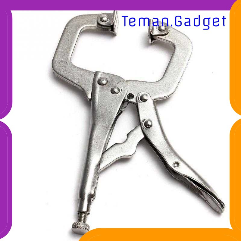 TG-DE140 Tang Jepit C Clamp Swivel Pad Lock Grip - RLP-CP6