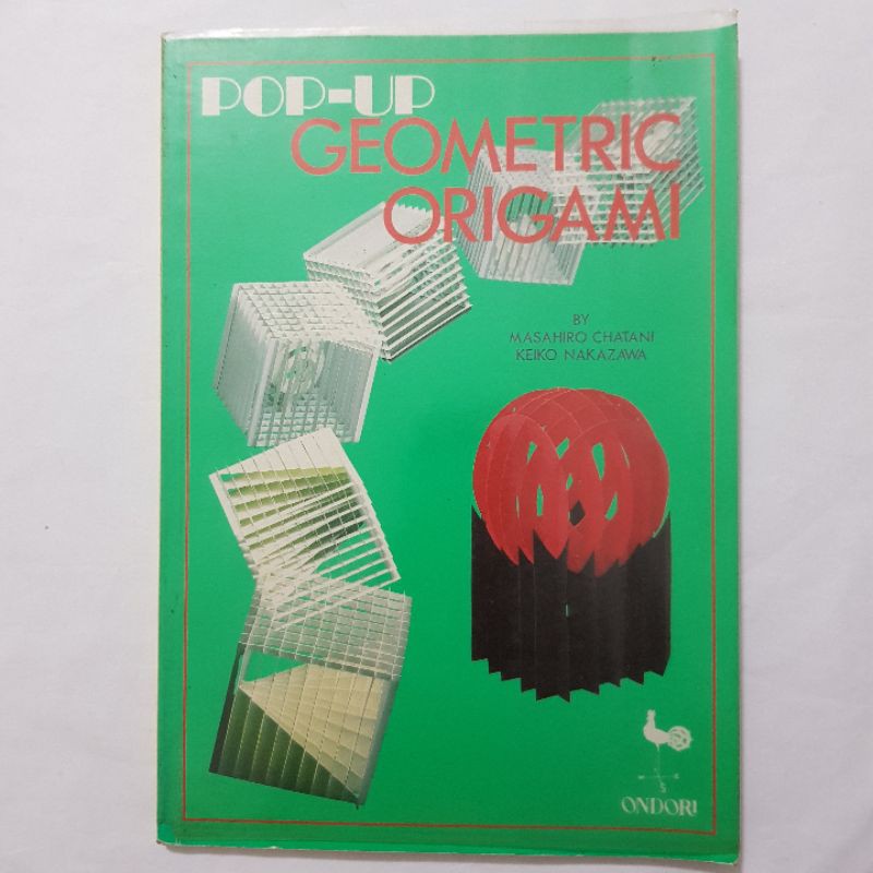

Buku pop up geometric origami