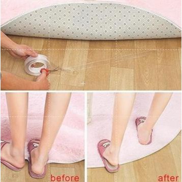 

qwr-043 Magic Nano Double Tape Bening Tahan Air 30mm x 2Meter Acrylic Elastis
