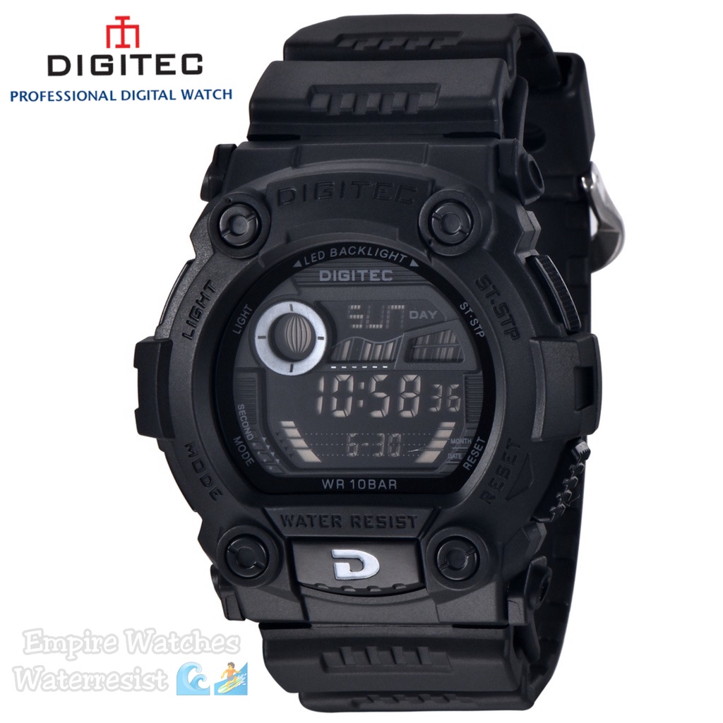 Jam Tangan Digitec DG5900T 5900 Pria Cowok Digital Strap Rubber Original Waterproof