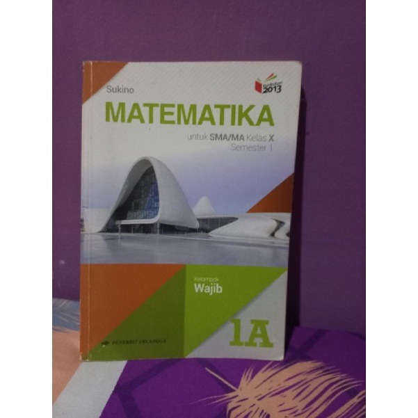 

Matematika 1A & 1B Erlangga Kurikulum 13 (2buku)