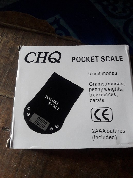 Timbangan Emas Pocket Digital Chq