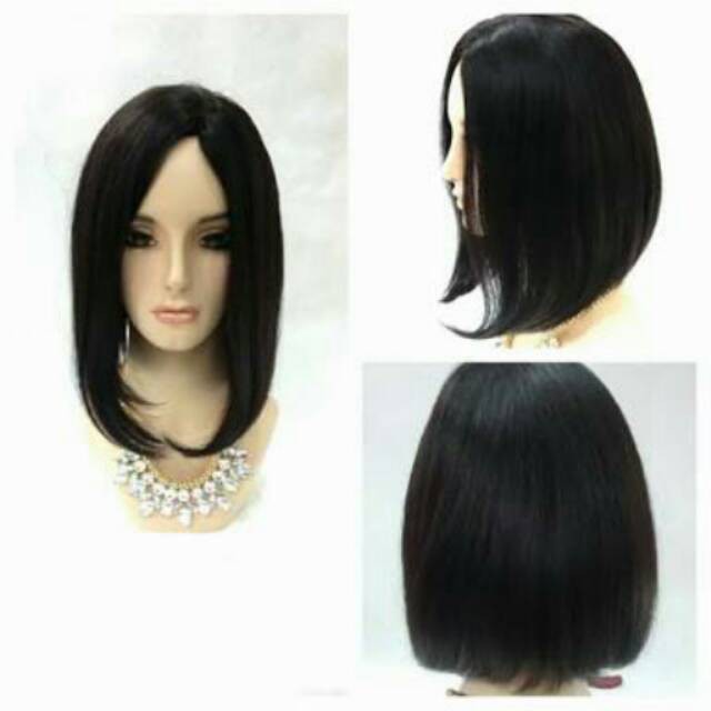 Wig bob belah tengah (VALENSIA)