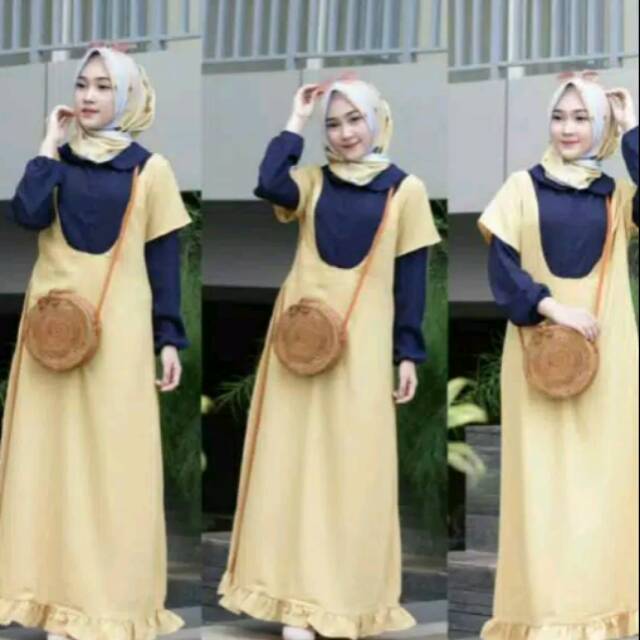 Amanda dress/maxy/gamis