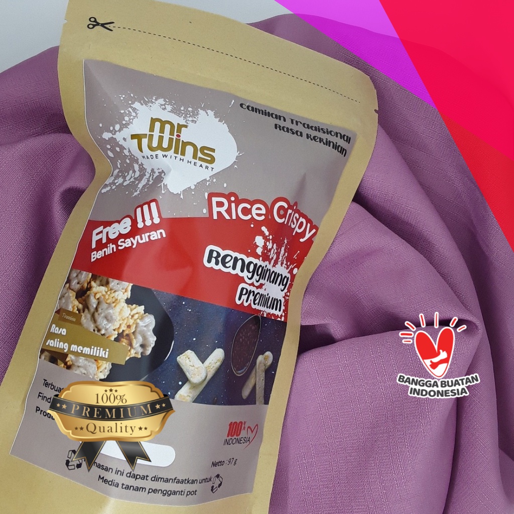 

Rengginang Mini Rasa Tiramisu