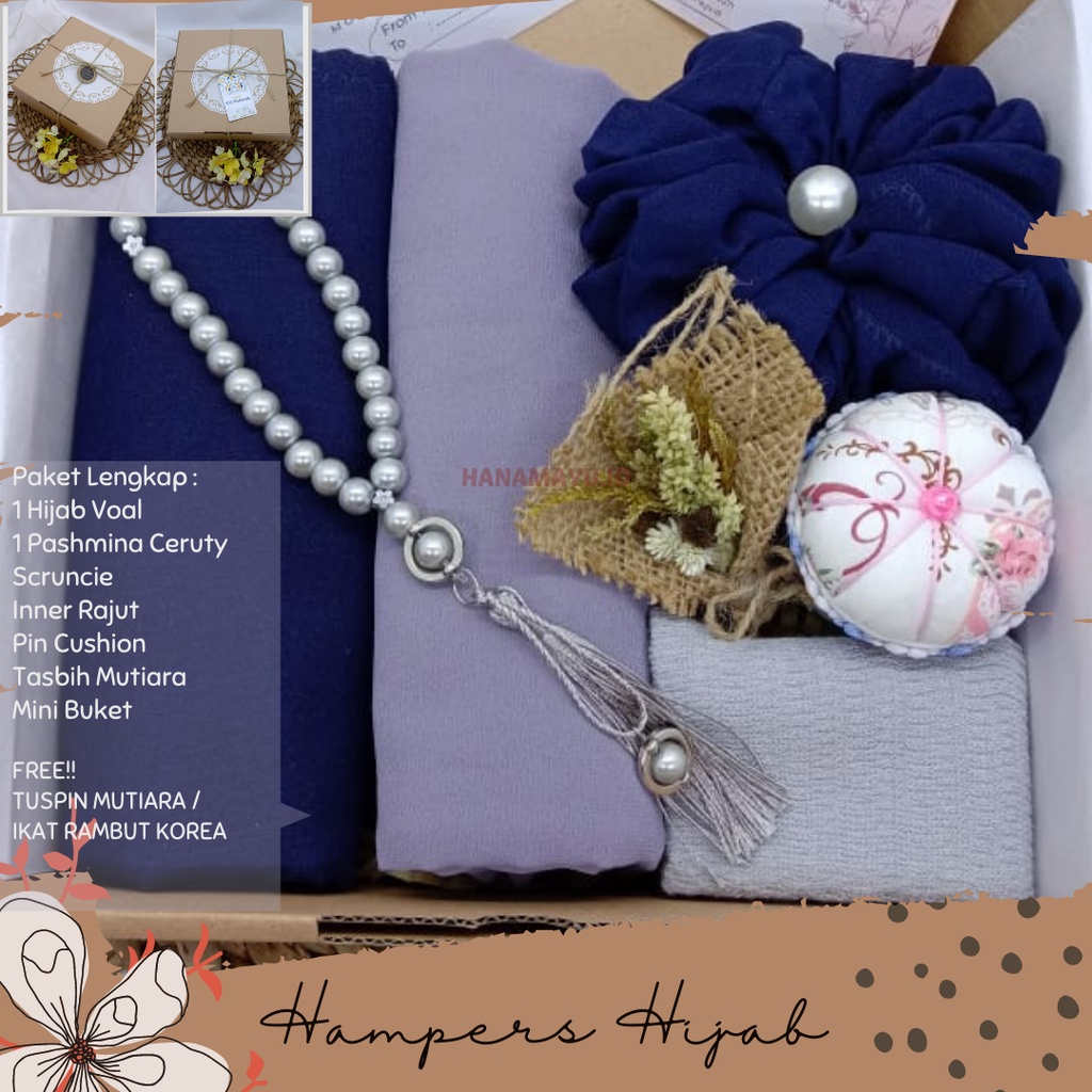 

HAMPERS PREMIUM HIJAB HAMPERS GIFT BOX KADO ULTAH WEDDING GRADUATION ANNIVERSARY LEBARAN IDUL FITRI
