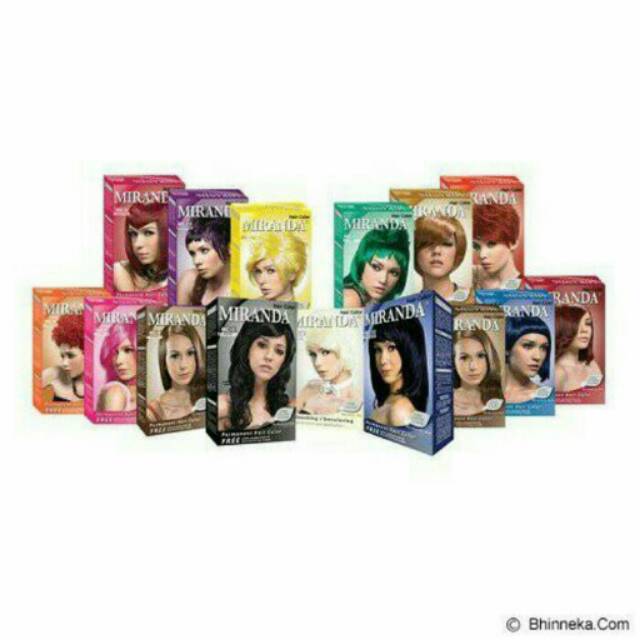 Miranda cat rambut /MIRANDA CAT RAMBUT HAIR COLOR