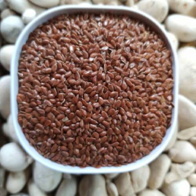 

Brown flaxseed / biji flax coklat 500 gram