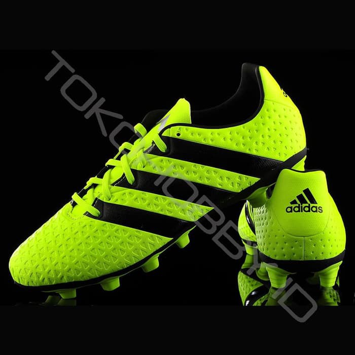 Sepatu Sepak Bola Adidas ACE 16.4 FxG Neon Yellow Size 44 2 3 US10 1 2
