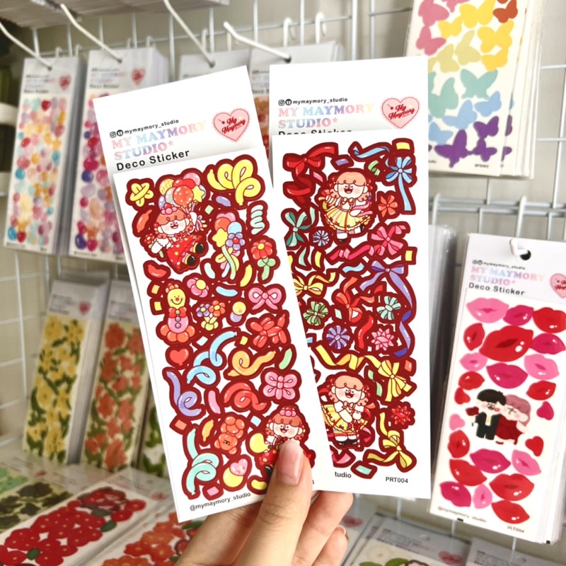 

[mymaymory_studio]"Character Party 2.0" Stickers for Polco/Journal/Planner/Decoration