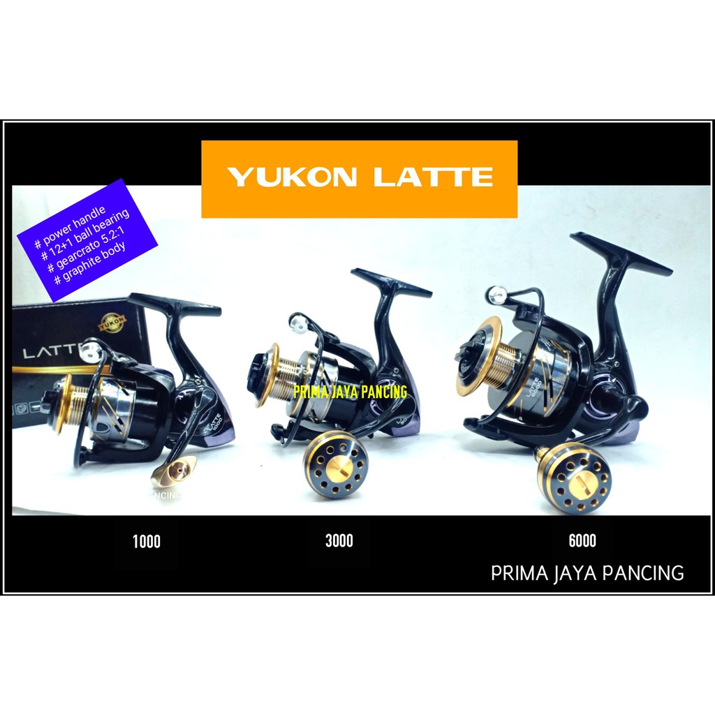 Reel Yukon Latte 1000/3000/6000