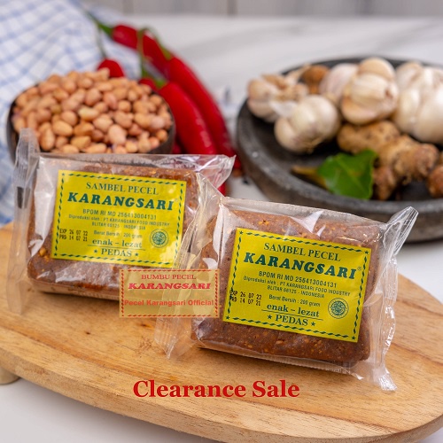 

Sambal Pecel Pedas 2 x 200 gr KARANGSARI ( Clearance Sale )