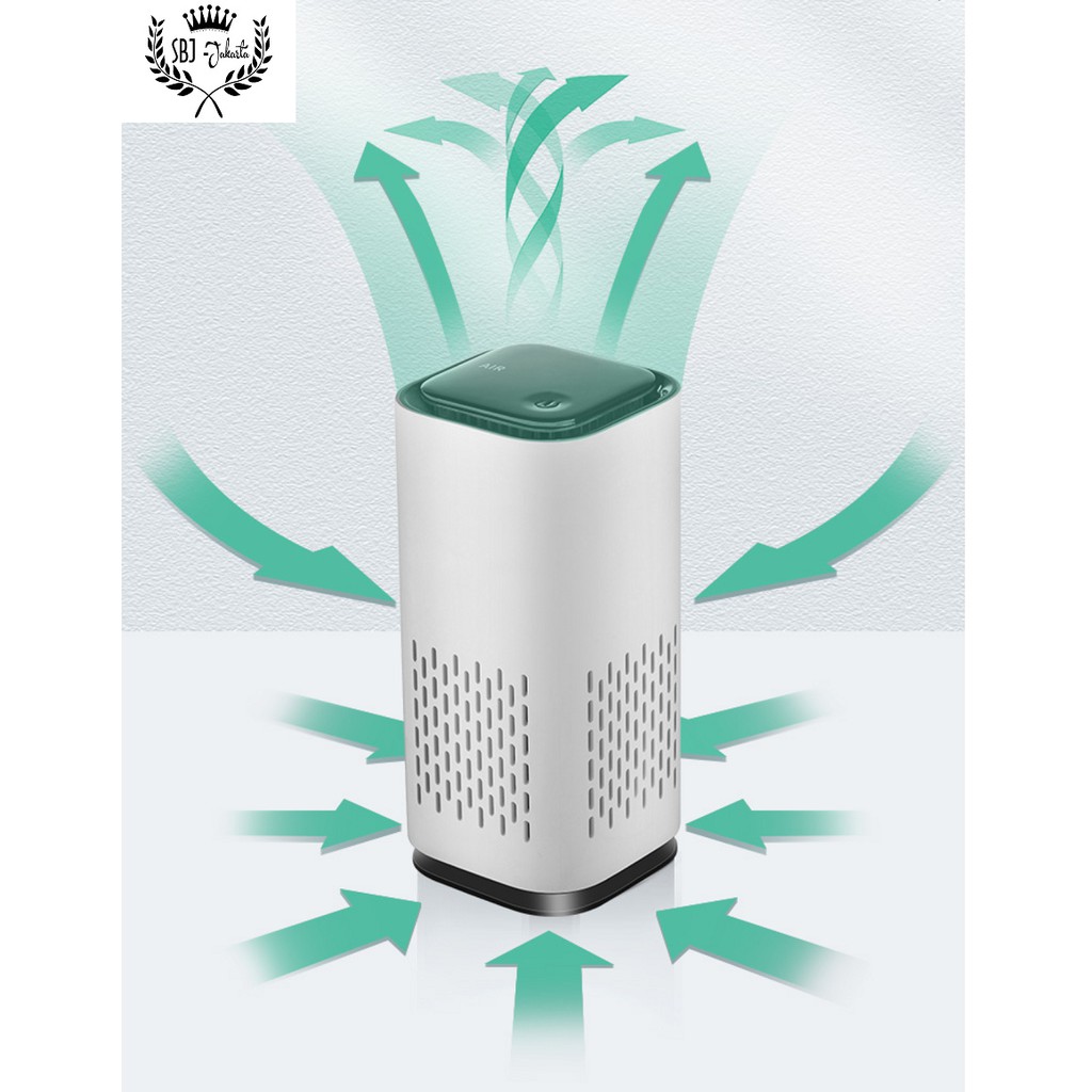 Air Purifier Mobil HEPA Carbon Active dengan LED Saringan Udara mobil Mini SBJ-A1