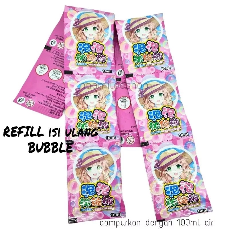 ISI ULANG BUBBLE CAMERA