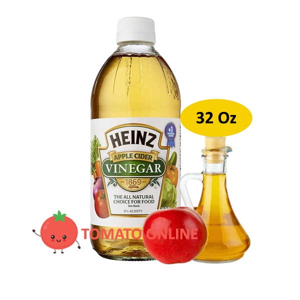 Heinz / Apple Cider Vinegar Cuka Apel USA / 32 oz 32oz 946 ml 946ml