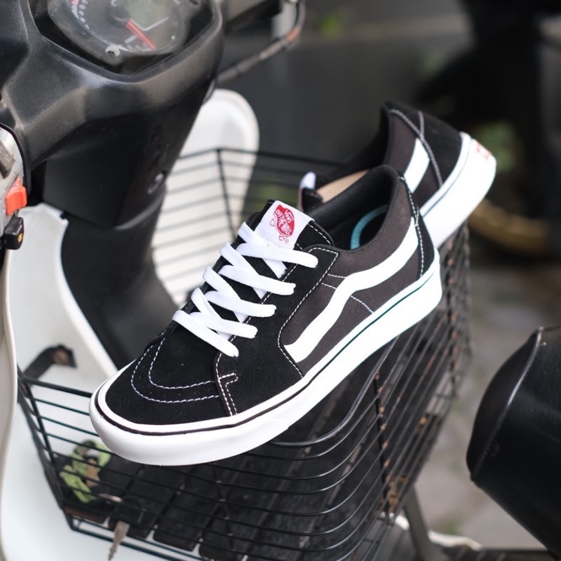 Vans Sk8 Low Comfycush Black White