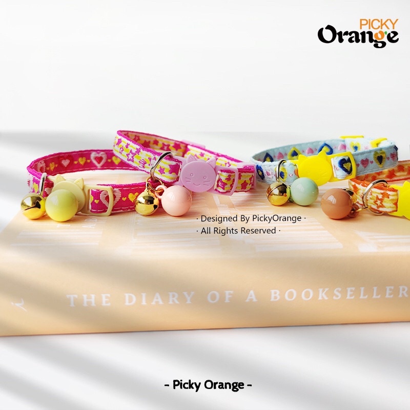 Orange Repawblic Candy Dog Cat Collar Kalung Anjing Kucing Lucu