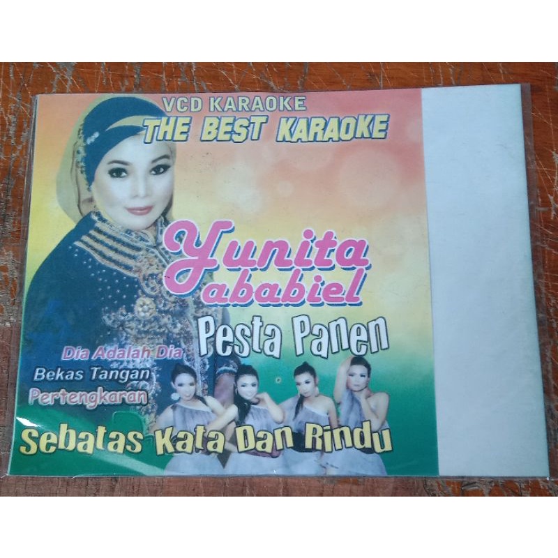 Kaset Vcd lagu the best karaoke Yunita ababil