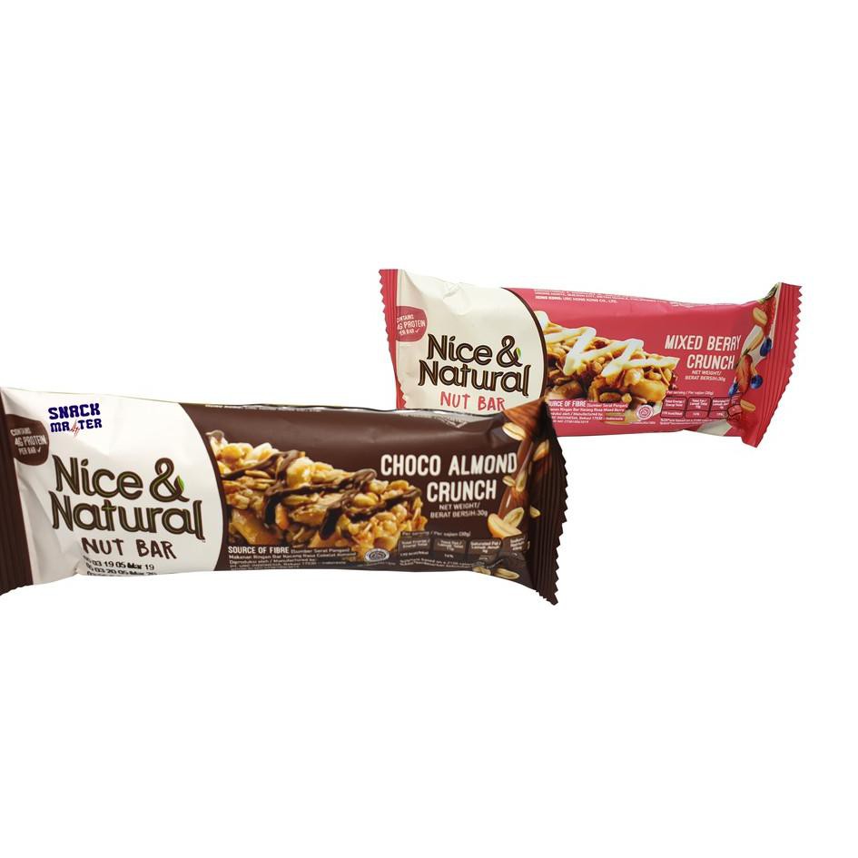 

Nice And Natural Nut Bar - Netto 30gr