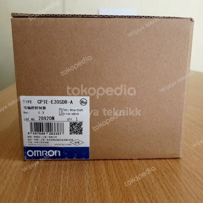 Omron CP1E-E30SDR-A PLC Cp1e e30sdr a omron cp1e-e30sdr-a plc omron