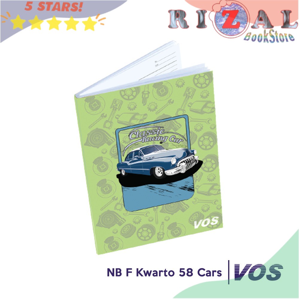 

BUKU BEST SELLER VOS F Kwarto 58 Cars Isi 10