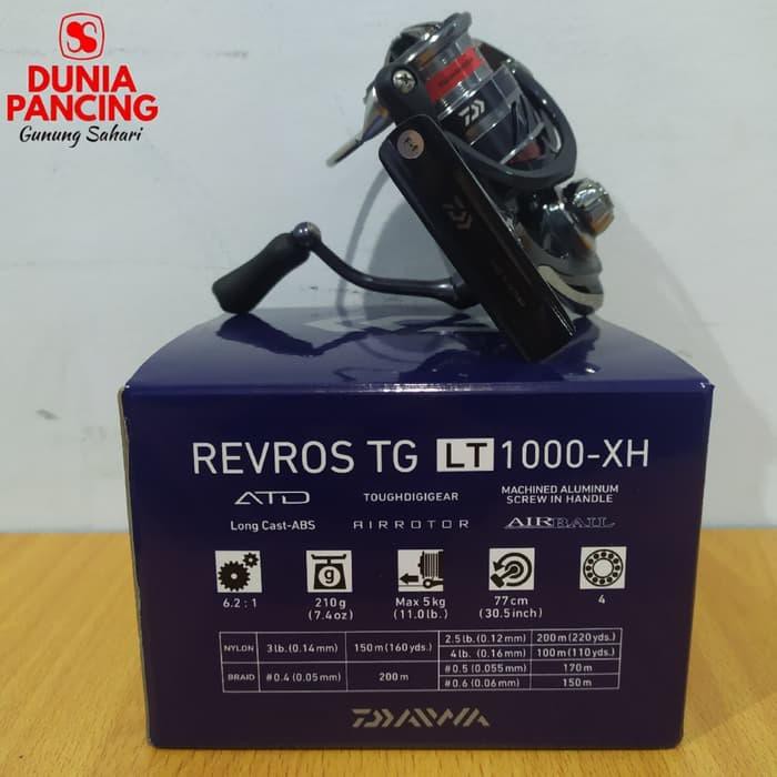 alat pancing mantul habis Reel Daiwa Revros TG LT - 6000