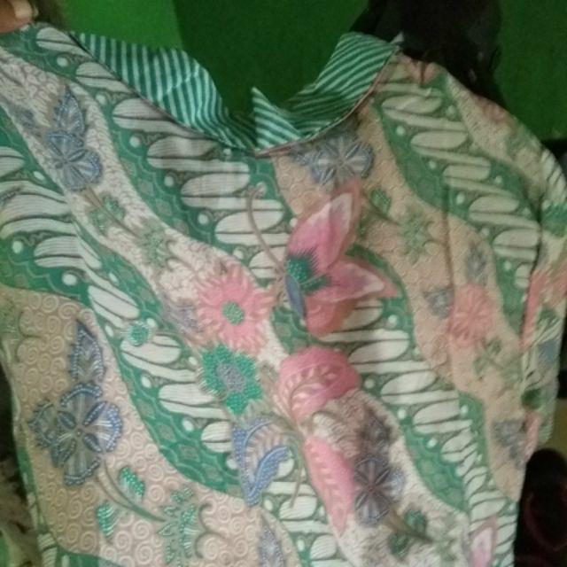 Terlaris Serut Genes Jelita Tunic Navbor Yelbor Whitbor Creambor Tunik Batik Modern Hrb030 Dolbi Dob