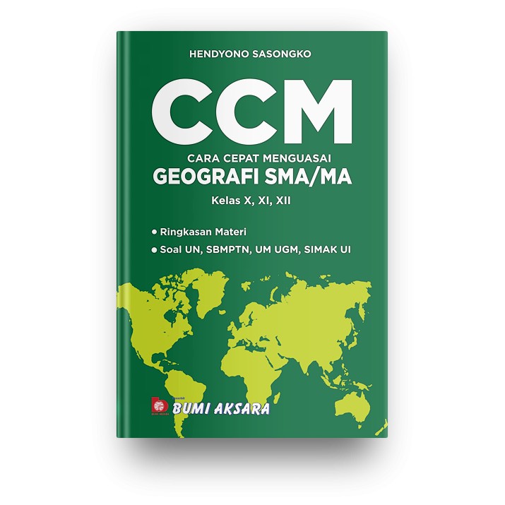 

Buku Cara Cepat menguasai Geografi SMA/MA