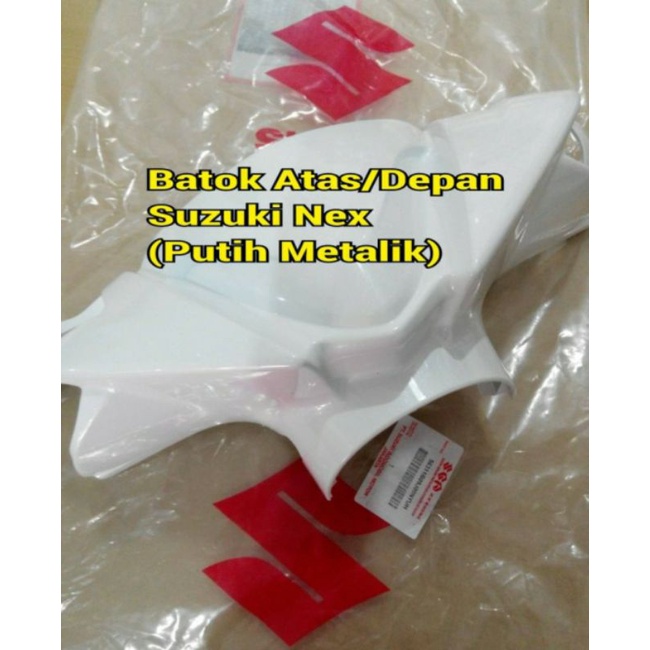 Batok Depan/Atas Suzuki Nex Karbu warna Putih