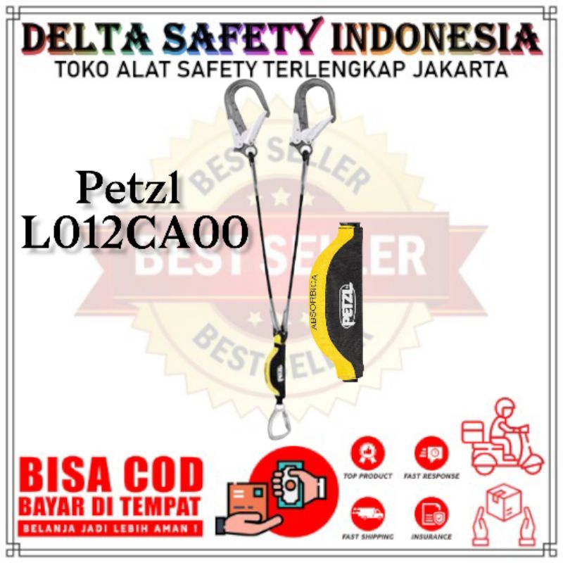 Petzl Absorbica -Y Lanyard 80 Cm + MGO | L012CA00