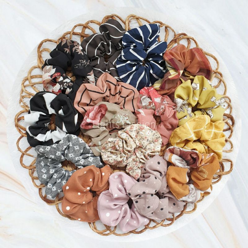 Scrunchie Tali Rambut Kain | Cepol Hijab Kunciran Rambut