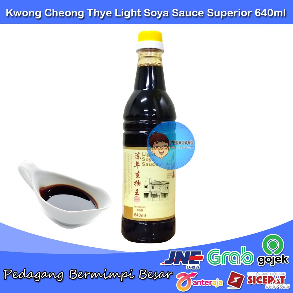 

Kwong Cheong Thye Light Soya Sauce Superior 640ml | Light Soy Sauce