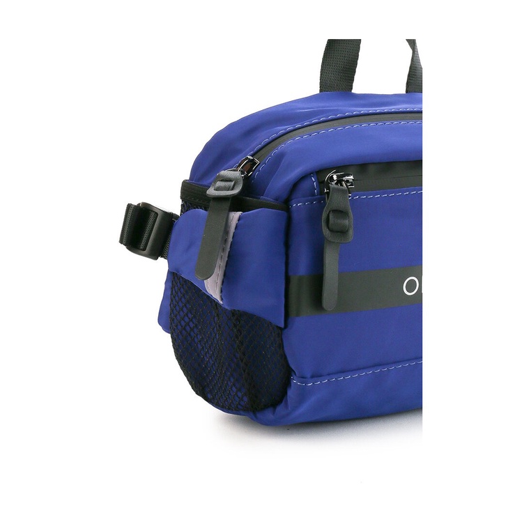 TAS SELEMPANG PINGGANG/DADA/BADAN PRIA OBERMAIN SLING WAIST/CHEST/BODY BAG ORIGINAL BIRU BLUE OM036