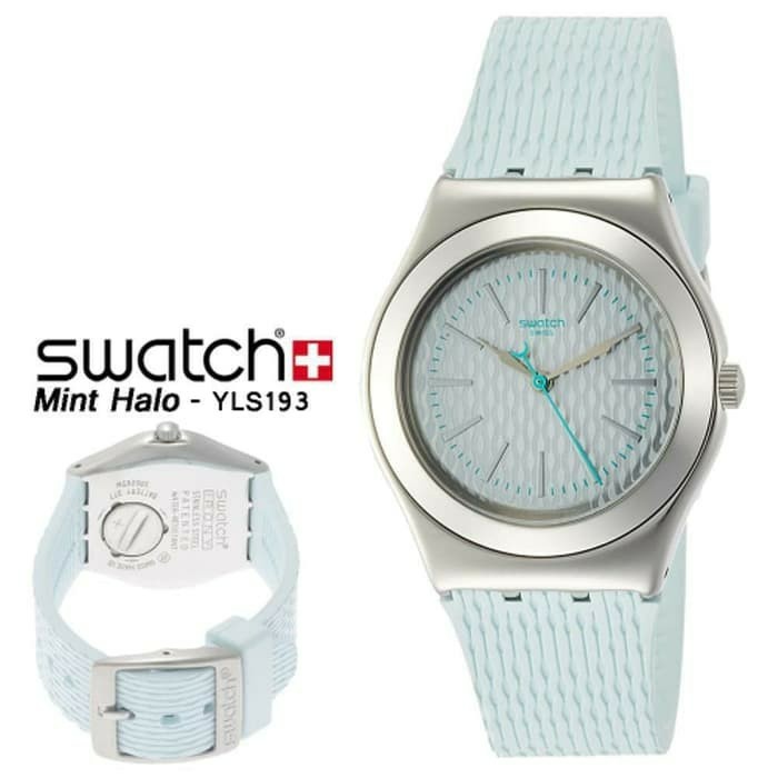 jam tangan / Watch_Id SWATCH ORIGINAL YLS193 MINT HALOÂ